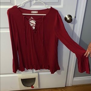 Altar’d state long sleeve top